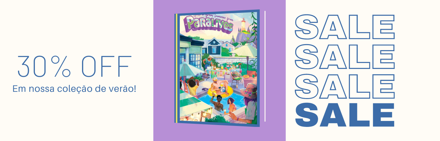 banner que indica 30% de desconto em todos os produtos